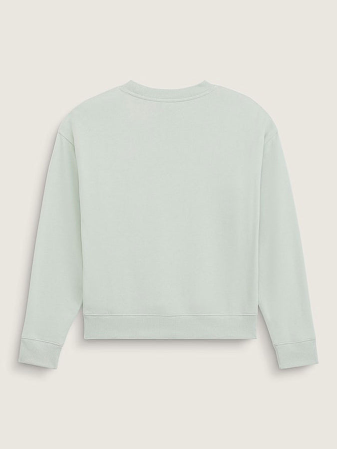 Vans Script Logo Crewneck Sweatshirt Fall 2026 | DUSTY MINT (GRT)