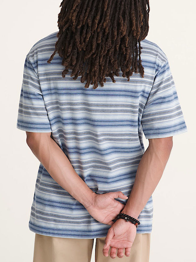 Vans Stripe Ringer Loose T-Shirt Fall 2026 | SOFT SLATE (H90)