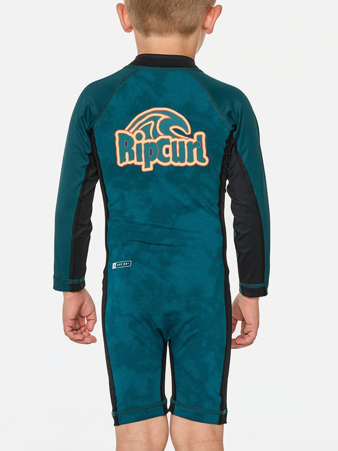 Rip Curl Paddle Out Springsuit Long Sleeve Rash Guard Fall 2026 | BLUE GREEN (0076)