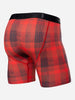 Bn3th Classic Icon Lumber Jack Plaid Red Boxer