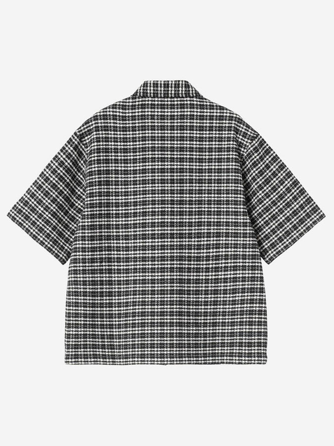 Carhartt Wip Michigan Short Sleeve Buttondown Shirt Spring 2026 | KANDER CHECK BLACK (3JOXX)