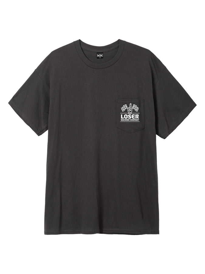 Loser Machine Blacktop Stock Pocket T-Shirt Summer 2026 | BLACK (BLK)