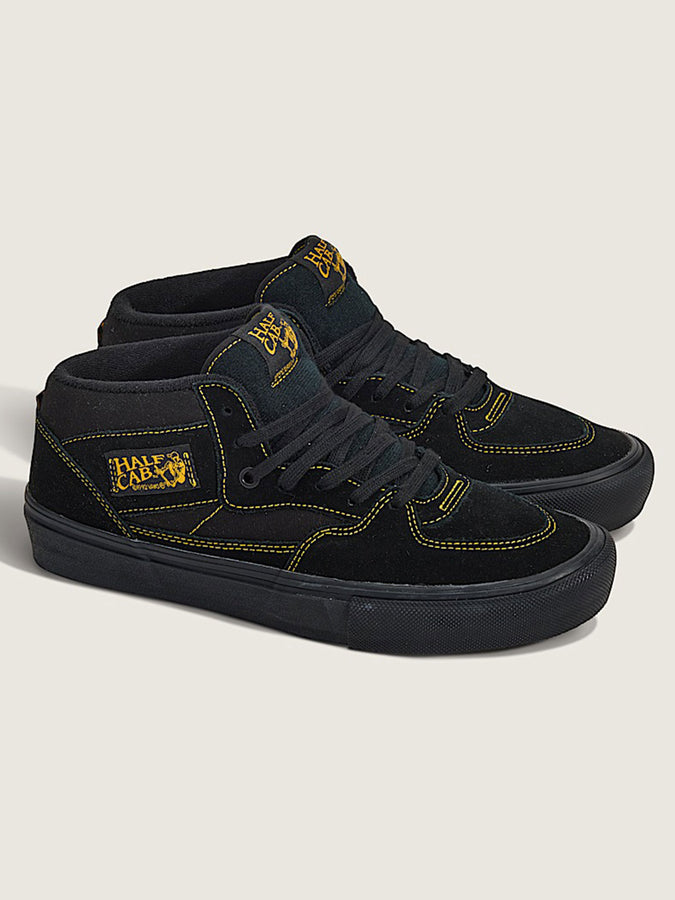 Vans Half Cab Black/Mustard Shoes Summer 2026 | BLACK/MUSTARD (BLN)