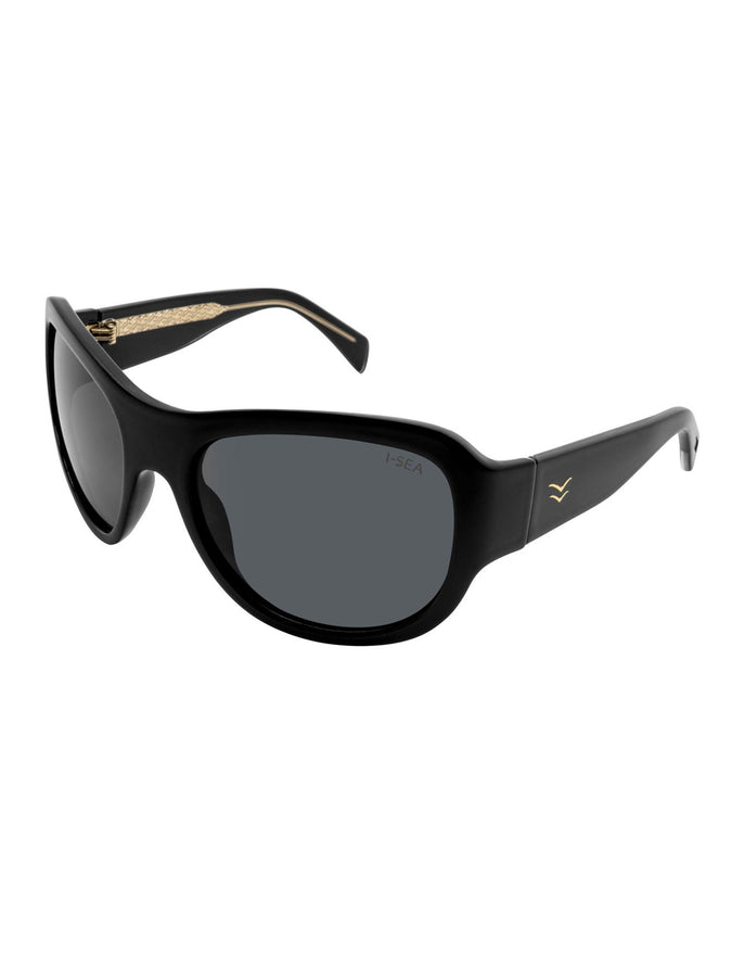 I-Sea Elsa Sunglasses | BLACK/SMOKE