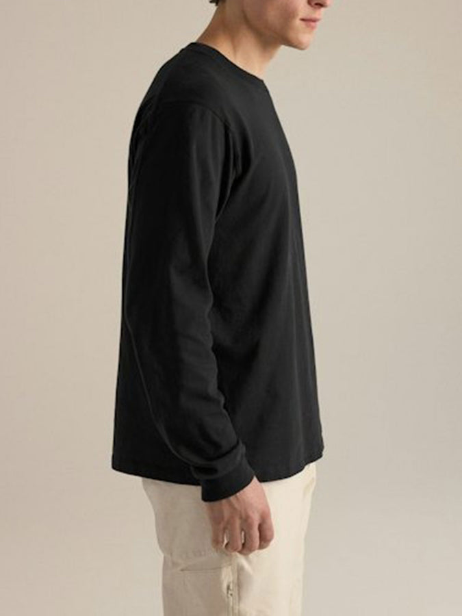 Arcteryx Kragg Cotton Long Sleeve T-Shirt Fall 2026 | 24K BLACK