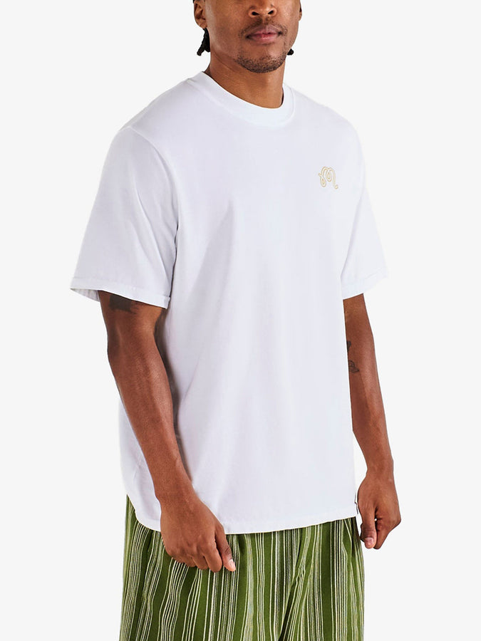 Malbon Bermuda Trinity T-Shirt Summer 2026 | WHITE