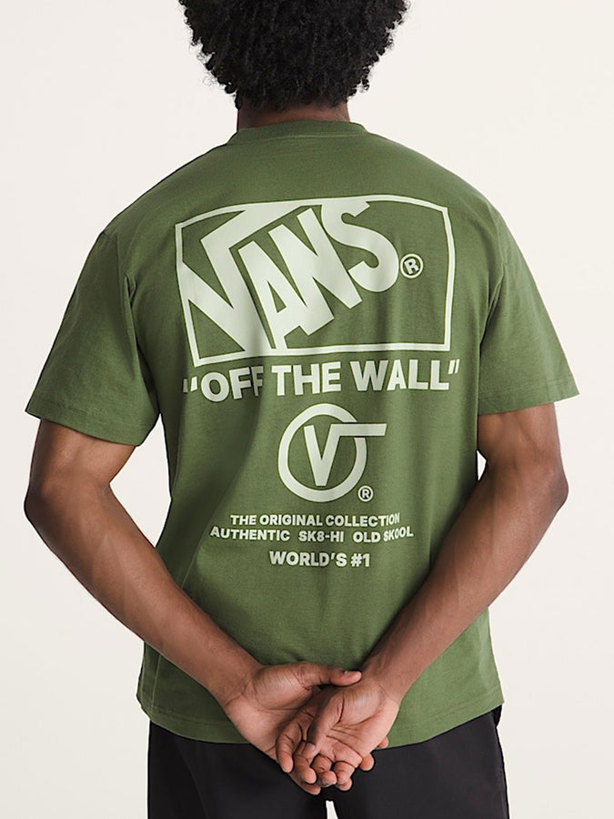 Vans Stacked Hi T-Shirt Holiday 2026 | GREEN BALSAM (GRK)