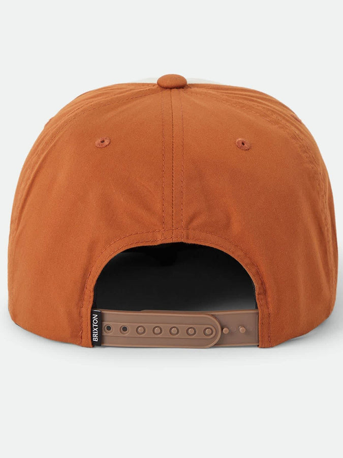 Brixton Grade Snapback Hat | WHITECAP/CARAMEL