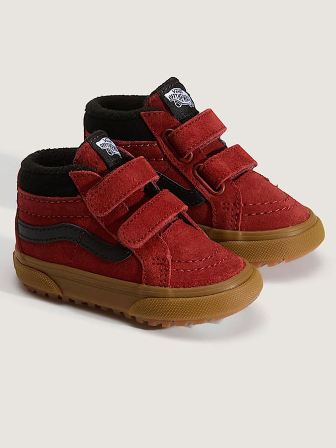 Vans Sk8-Mid Reissue V Insulated Gum Burgundy Shoes | GUM BORDEAUX (BRD)
