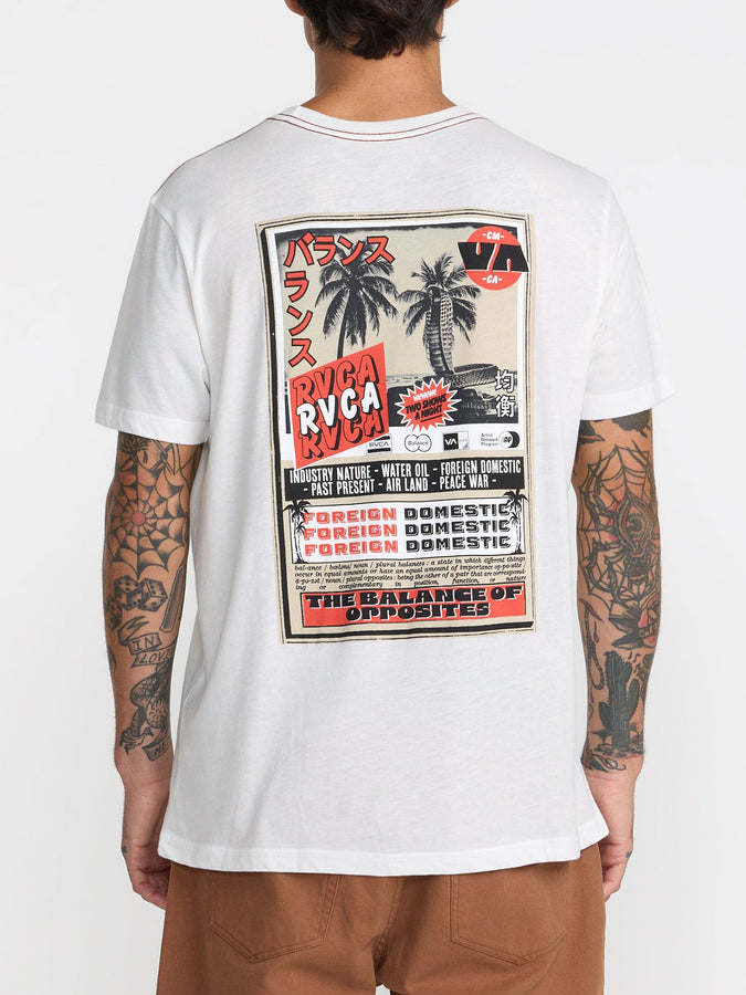 Rvca Isle Of The Tropics T-Shirt Fall 2026 | ANTIQUE WHITE (ANW)