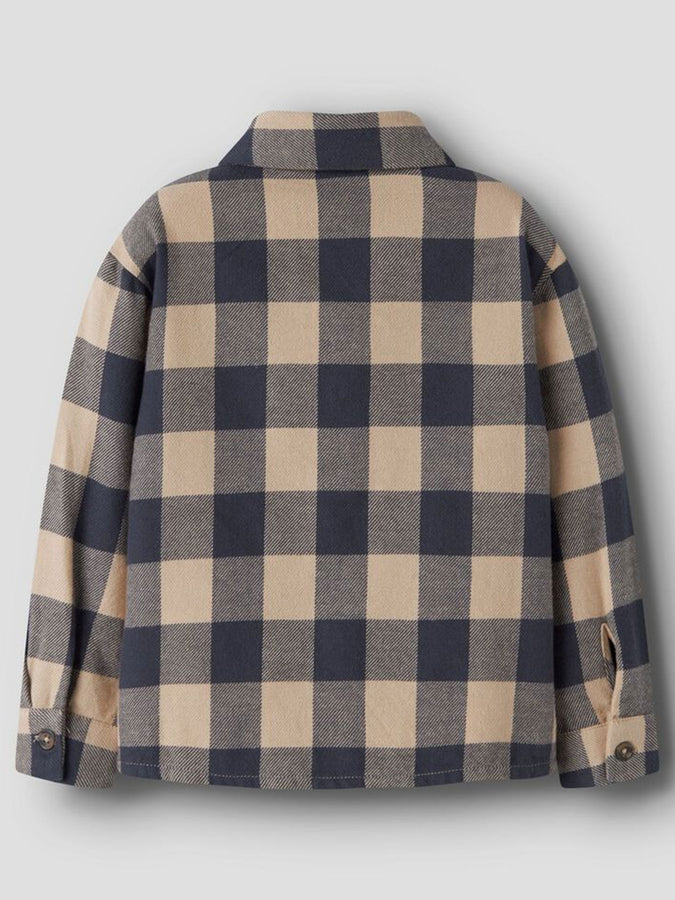 Name It Noriel Long Sleeve Buttondown Shirt Fall 2026 | OMBRE BLUE