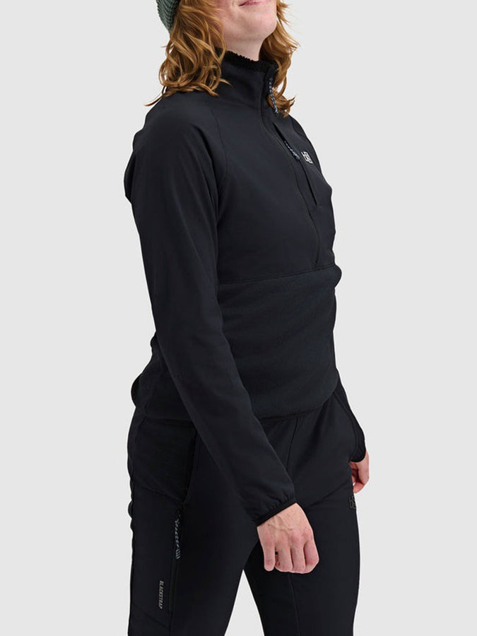 Blackstrap Tribrid 1/2 Zip Base Layer Top Winter 2027 | BLACK
