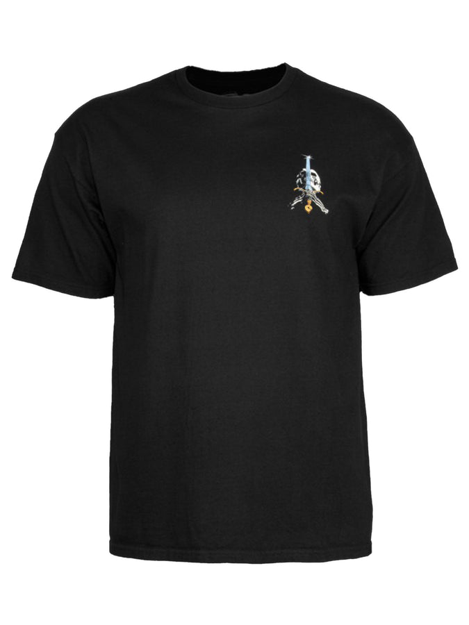 Powell Perelta Skull & Sword T-Shirt Spring 2026 | BLACK