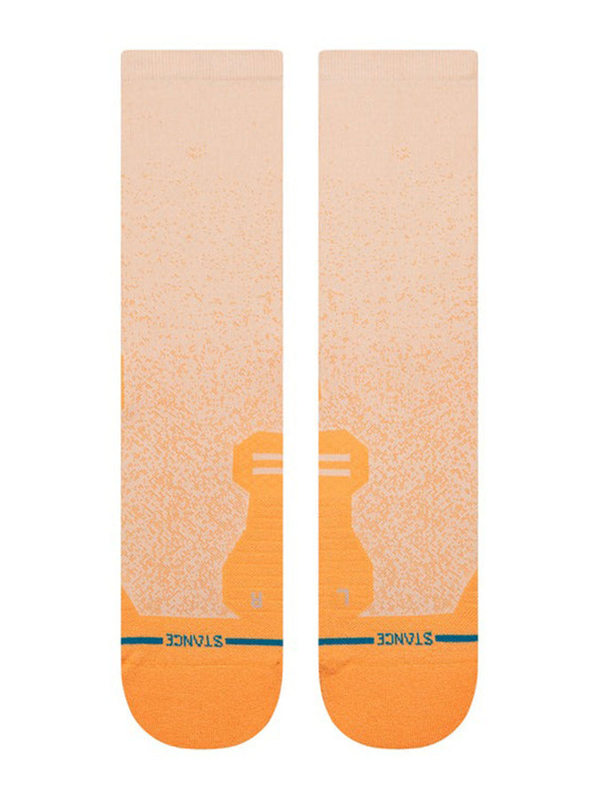 Stance Run Powder Split Light Mango Socks | MANGO (MAN)