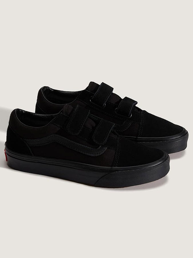 Vans Old Skool V Black/Black Shoes | BLACK/BLACK (ENR)