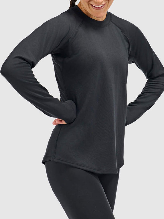 Blackstrap Vista Crew Base Layer Top Winter 2027 | BLACK