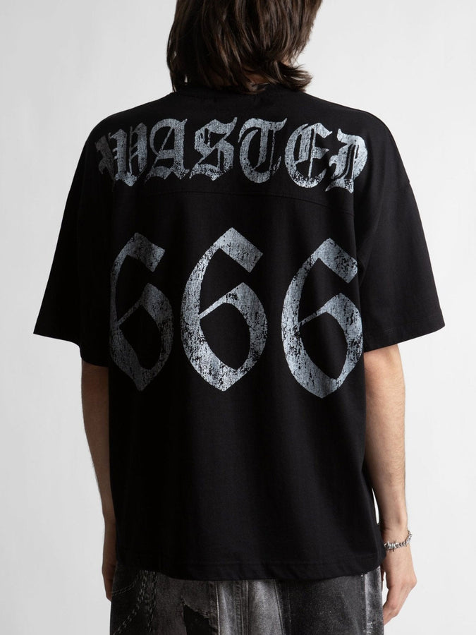 Wasted Paris Beast Boxy T-Shirt Spring 2026 | BLACK
