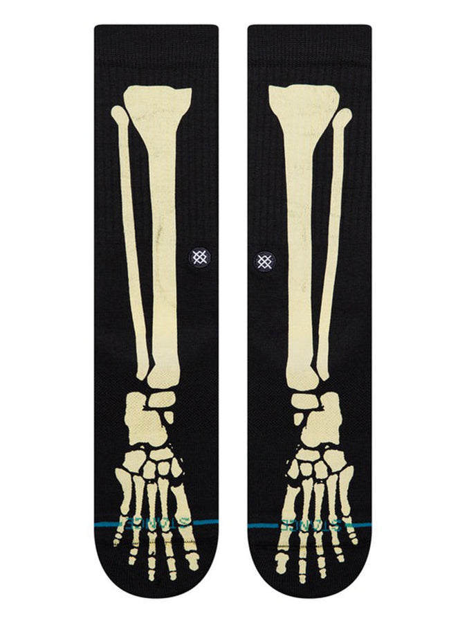 Stance Bones 3 Socks | BLACK (BLK)