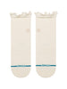 Stance Ruffle Icon Quarter Ivory Socks