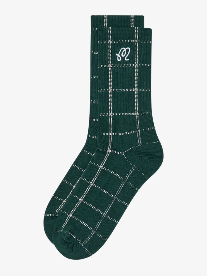Malbon Holden Socks | HUNTER GREEN