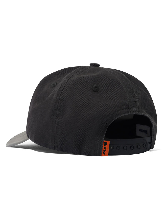 Butter Goods Stretch Snapback Hat | WASHED CHARCOAL