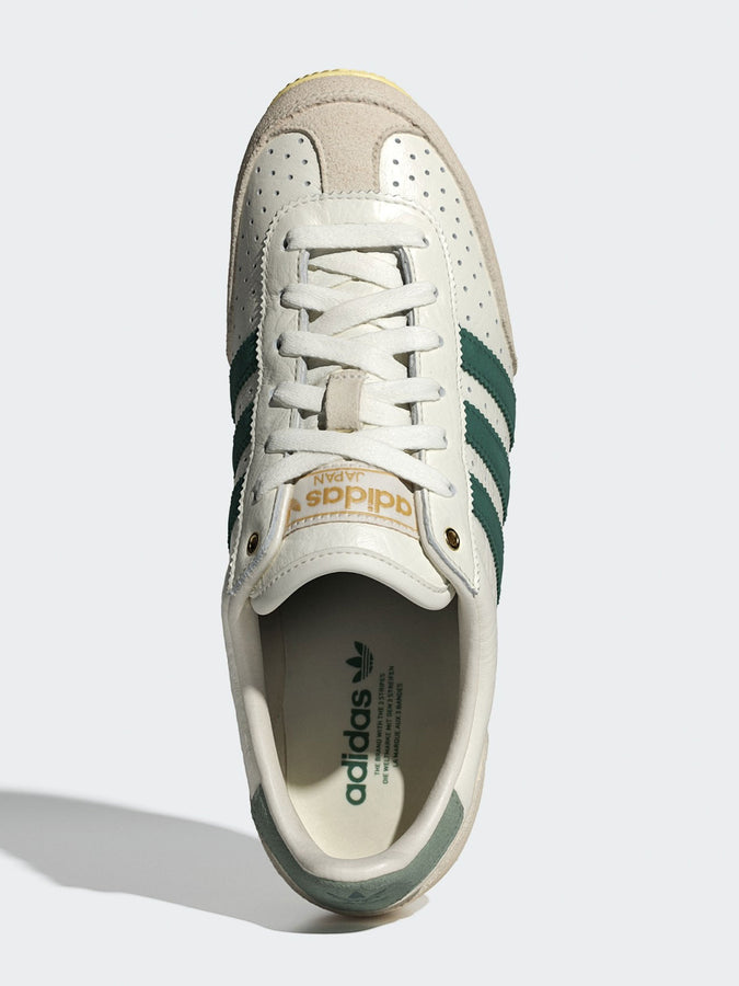 Adidas Japan White/Rich Green/Orange Tint Shoes Fall 2026 | WHITE/RICH GREEN/ORANGE TINT