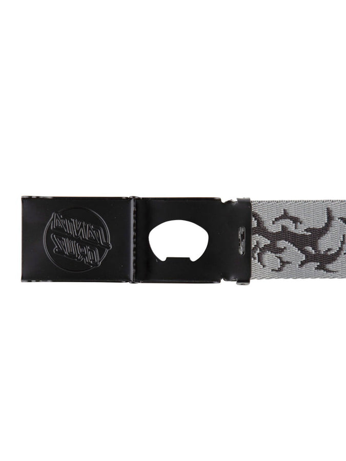 Santa Cruz Opus Dot Web Razor Grey Belt | RAZOR GREY