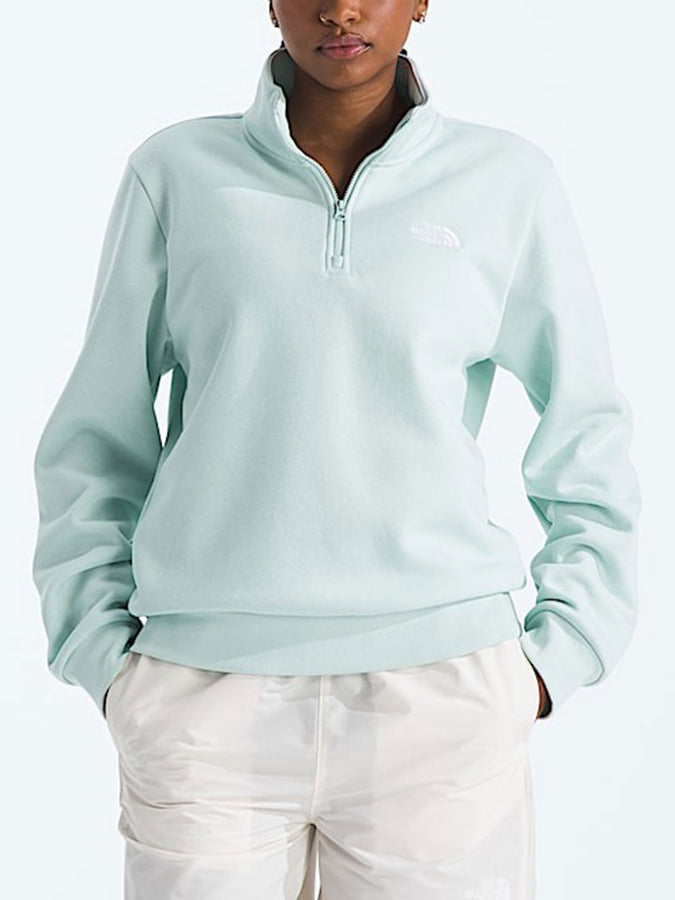 The North Face Evolution Simple Dome 1/4 Zip Sweater Summer 2026 | OPAL FROST (G70)