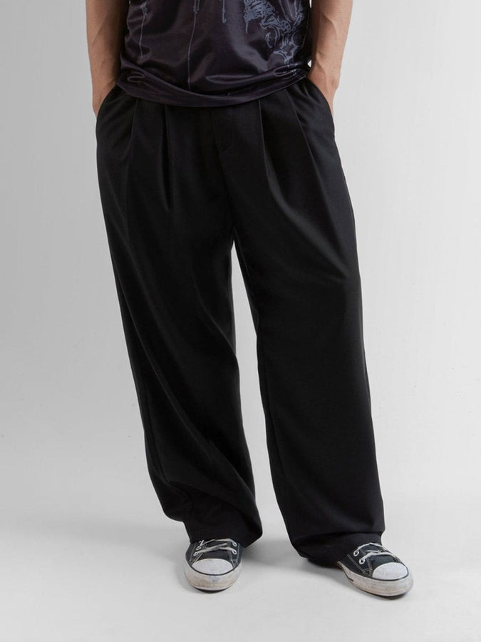 Wasted Paris Pleated Pants Spring 2026 | BLACK