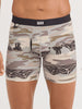 Saxx Vibe Xtra Soft Comfort Scenic Desert Neutral Grey Boxer Brief