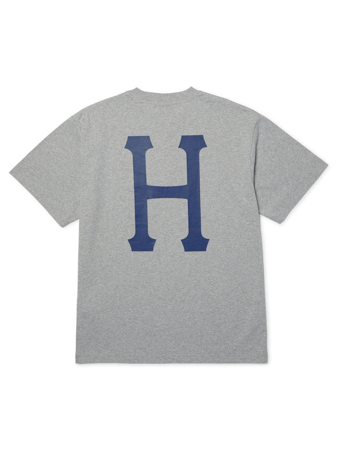 Huf Classic H T-Shirt Spring 2026 | HEATHER GREY/NAVY