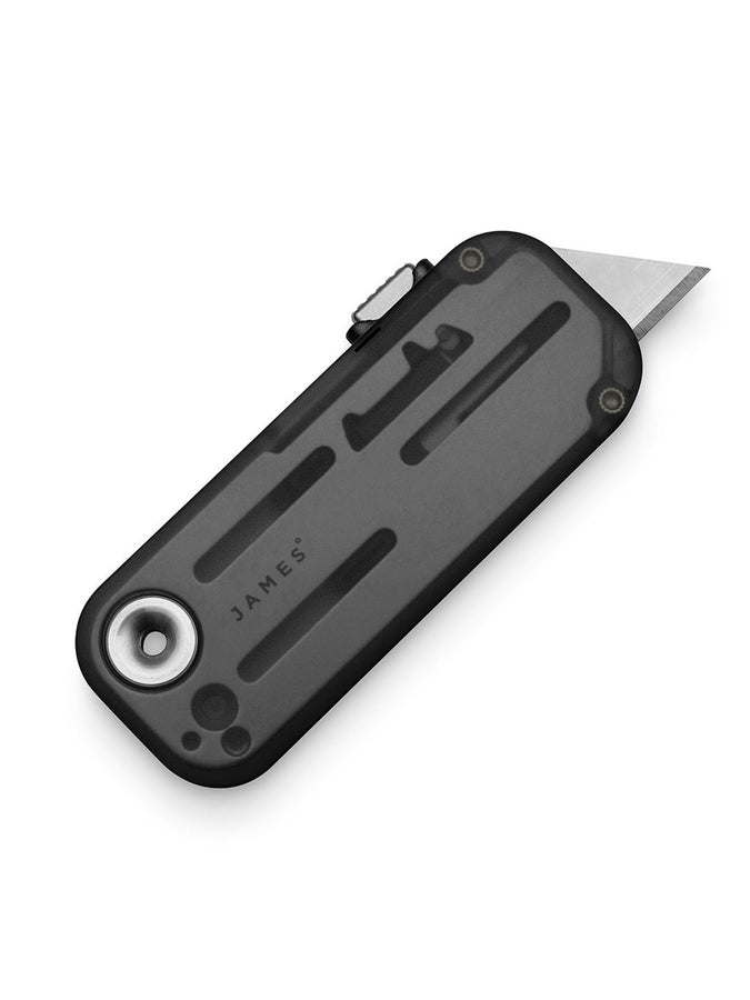 The James Brand The Palmer Black Pocket Knife | BLACK