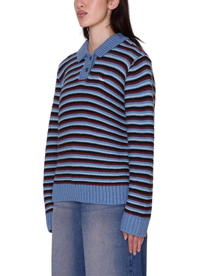 Obey Colette Polo Sweater Fall 2026 | CORONET BLUE MULTI (COE)