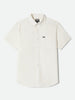 Brixton Sanford Oxford Short Sleeve Buttondown Shirt Spring 2026