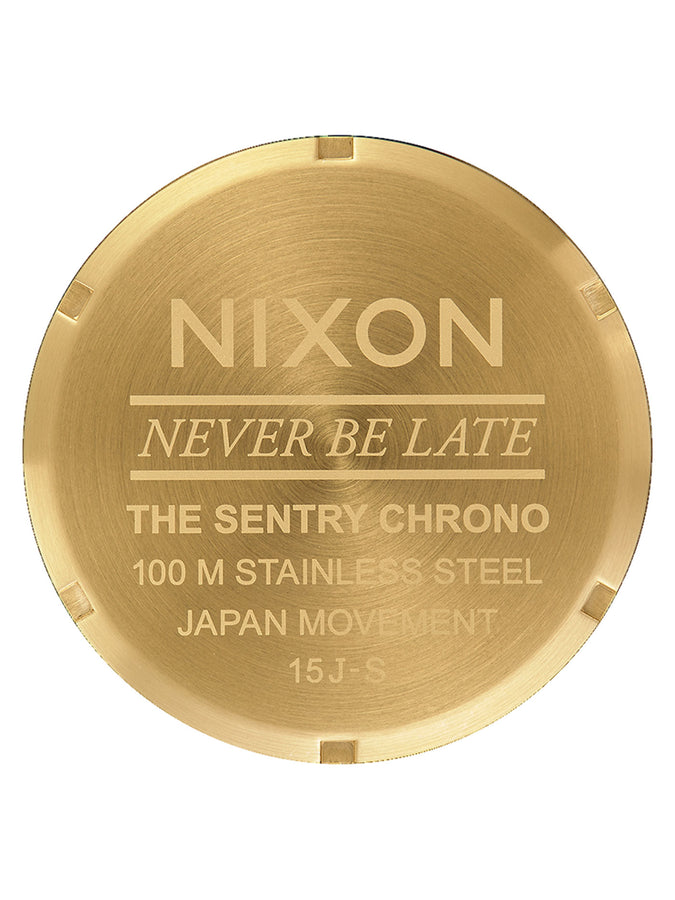Nixon Sentry Chrone All Gold/Black Watch | ALL GOLD/BLACK (510)