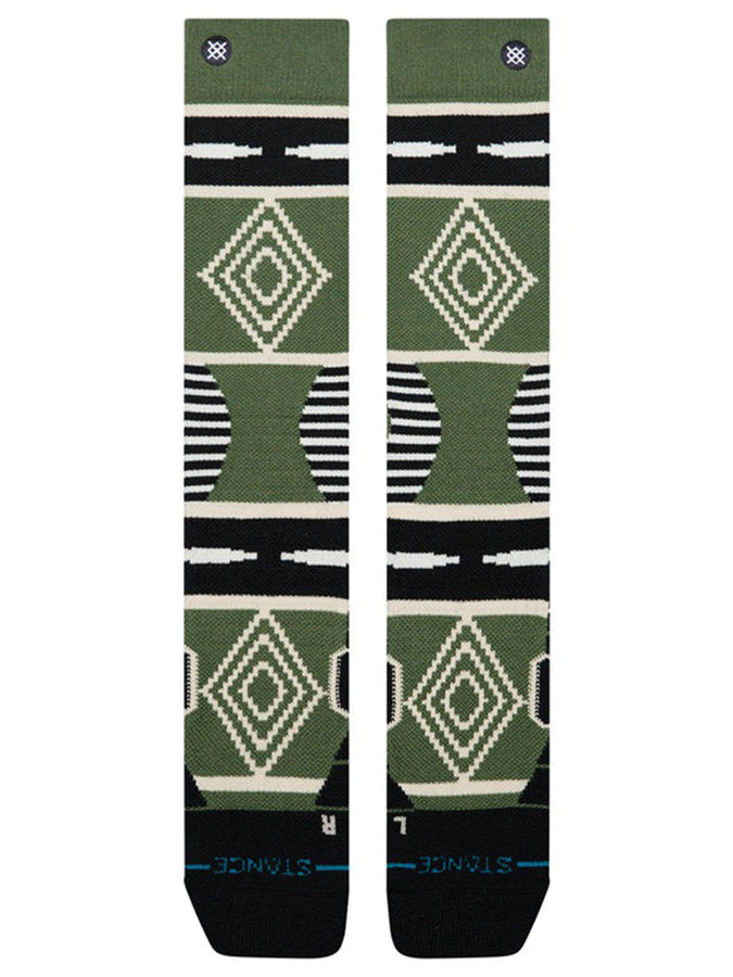 Stance Temple Mid Snow Socks | OLIVE (OLV)