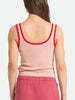 Take It Easy Ringer Tank Top Summer 2026