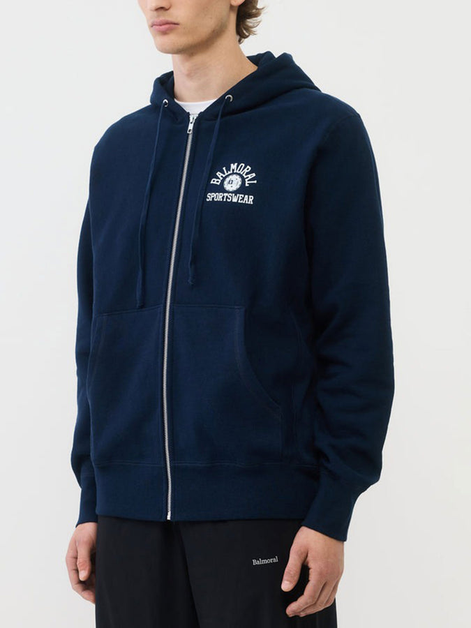 Balmoral Academy Zip Hoodie Fall 2026 | NAVY