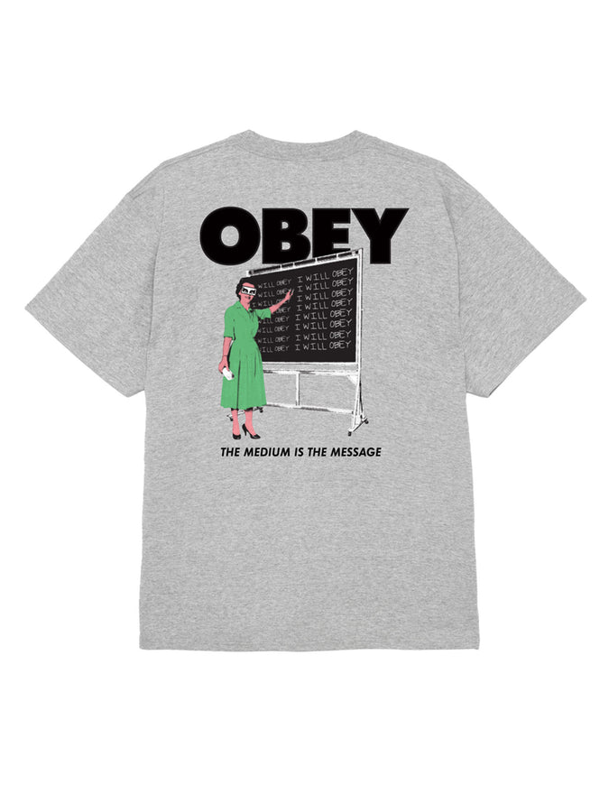 Obey I Will Obey T-Shirt Spring 2026 | HEATHER GREY (HEA)