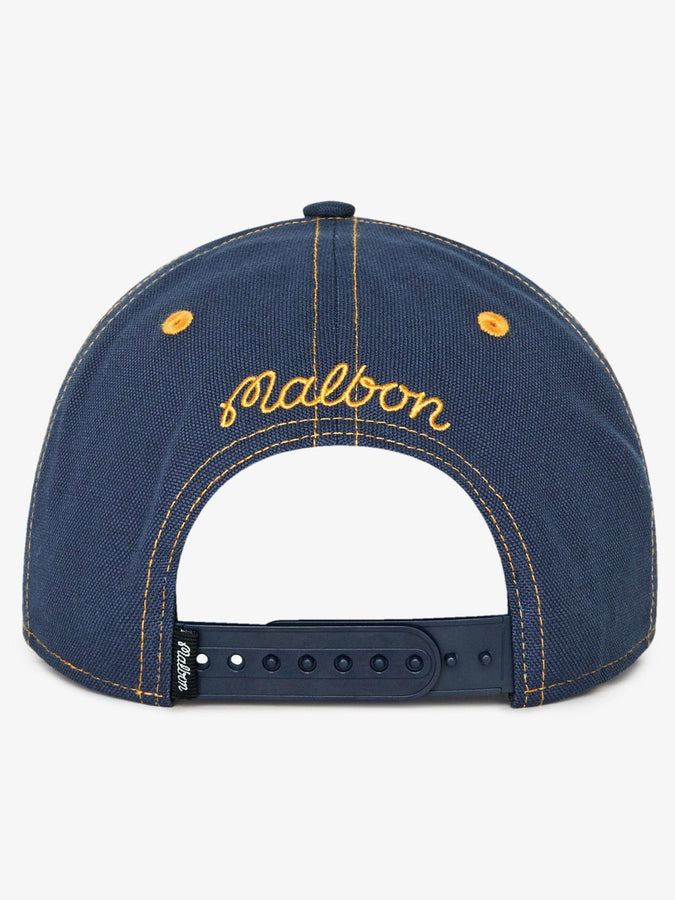 Malbon Precision Snapback Hat | DUSTY NAVY