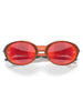 Oakley Eye Jacket Redux Fire Orange/Prizm Trail Torch Sunglasses