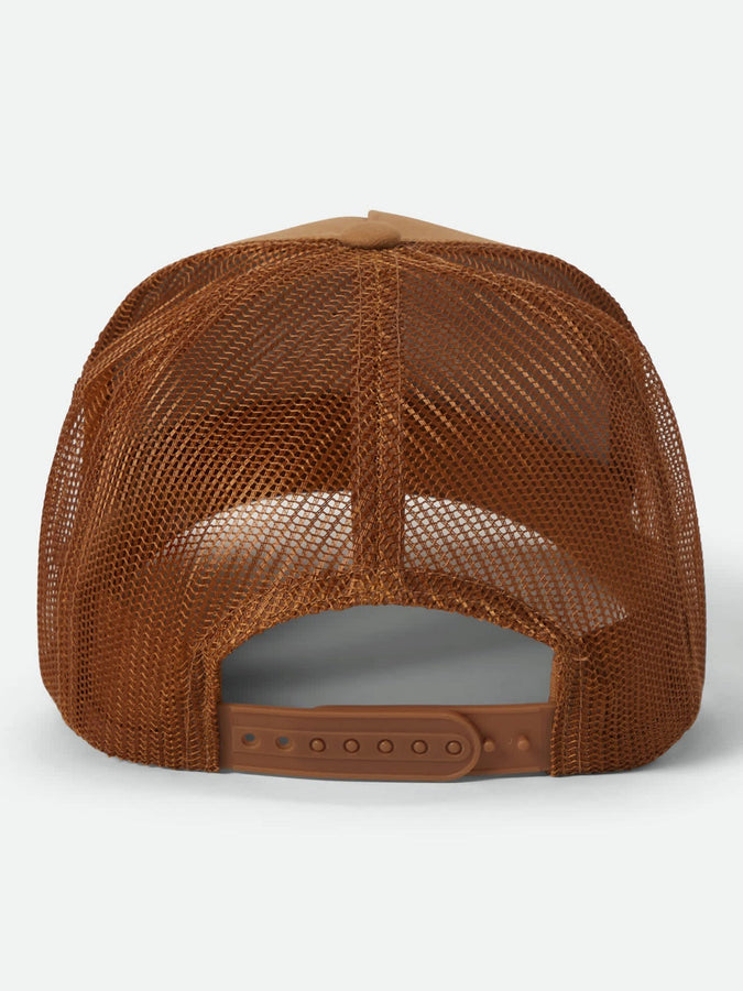 Brixton Wheaton Netplus Trucker Hat | COPPER/COPPER