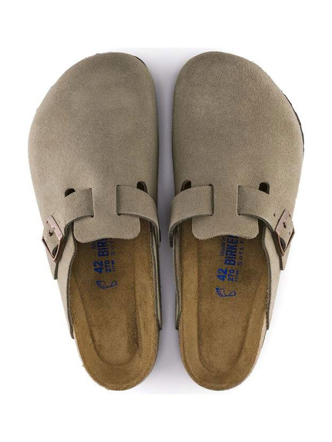 Birkenstock Boston Soft Footbed Suede R Taupe Shoes Fall 2026 | TAUPE