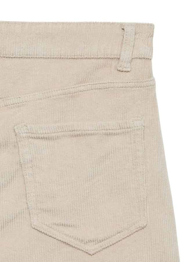 Vero Moda Billie Hr Barrel Ankle Cord Pants Fall 2026 | OATMEAL