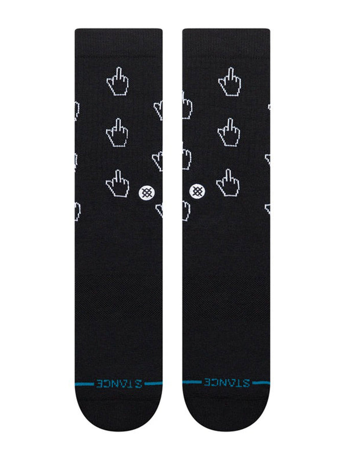 Stance Cursor Socks | BLACK (BLK)