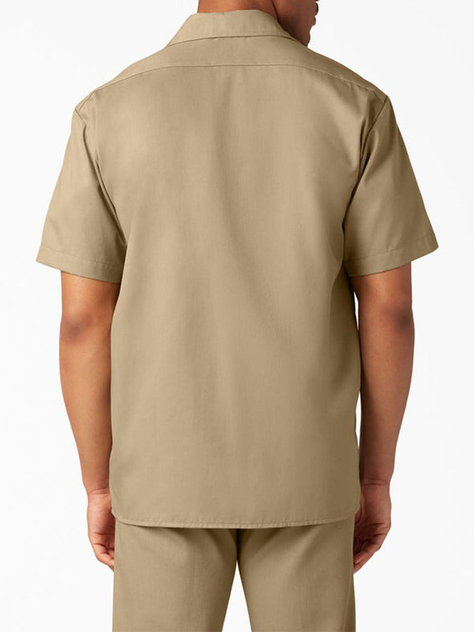 Dickies Work Short Sleeve Buttondown Shirt Spring 2026 | KHAKI (KHK)