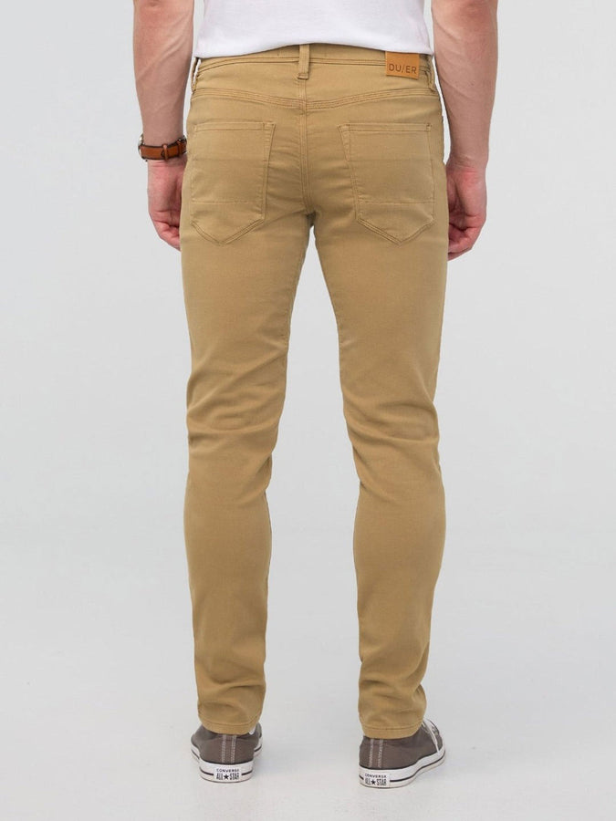 Duer Slim Taper Caramel Pants Fall 2026 | CARAMEL (C02)