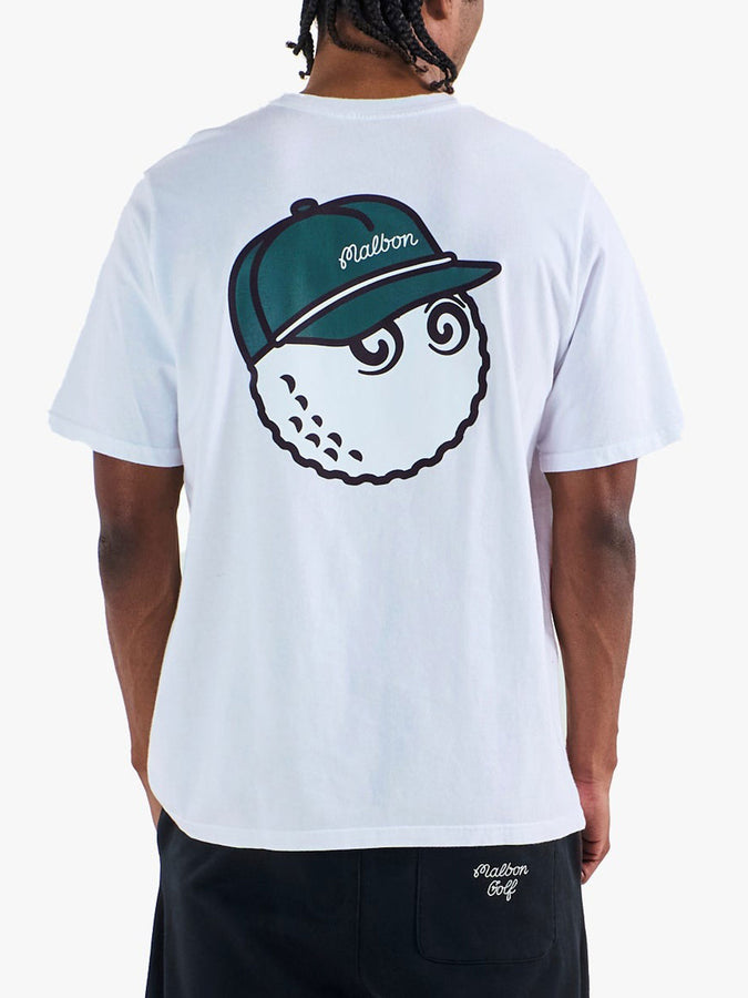 Malbon Bermuda Baldwin T-Shirt Summer 2026 | WHITE