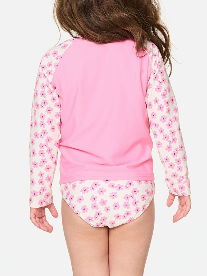 Rip Curl Party Wave Long Sleeve Rash Guard 2 Piece Set Fall 2026 | PEACH (0165)