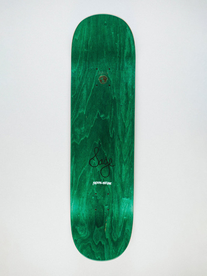 Fucking Awesome Sage Elsesser Glowing Eyes 8.38’’ Skateboard Deck | BLACK